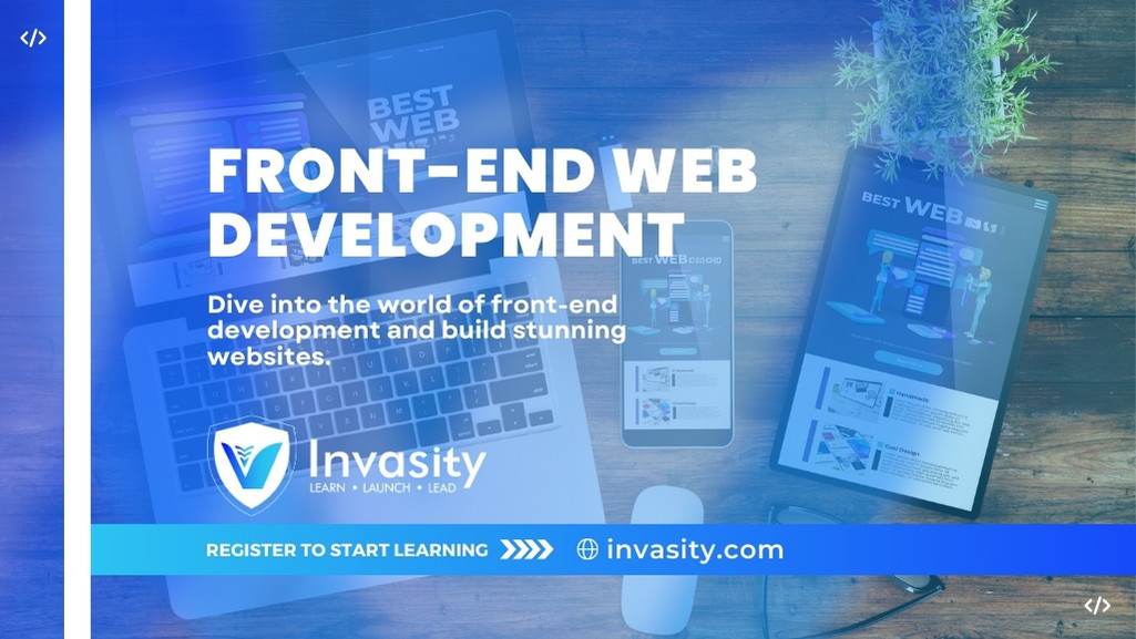 Front-end Web Development – Invasity